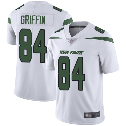 New York Jets Limited White Men Ryan Griffin Road Jersey NFL Football #84 Vapor Untouchable->new york jets->NFL Jersey